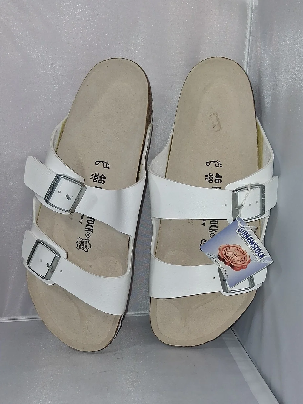 Mens Birkenstock 2 buckle, size 46